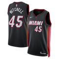 Unisex Davion Mitchell Miami Heat Icon Edition Swingman NBA Basketball Jersey - Black - view 1