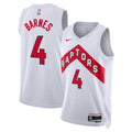 Unisex Scottie Barnes Toronto Raptors Association Edition Swingman NBA Basketball Jersey - White - view 1