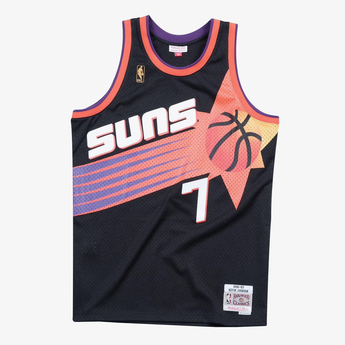 Men's Phoenix Suns Swingman NBA Basketball Jersey Alternate Kevin Johnson 1996-97 - view 2