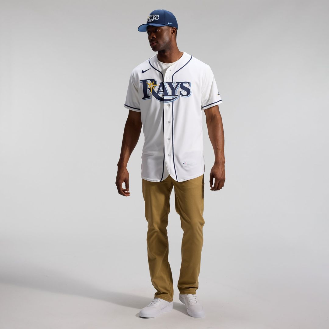 Men's Tampa Bay Rays Light Blue Alternate MLB Baseball Jersey - view 13