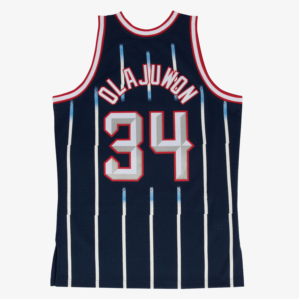 Men's Houston Rockets Swingman NBA Basketball Jersey Road Hakeem Olajuwon 1996-97 - view 3