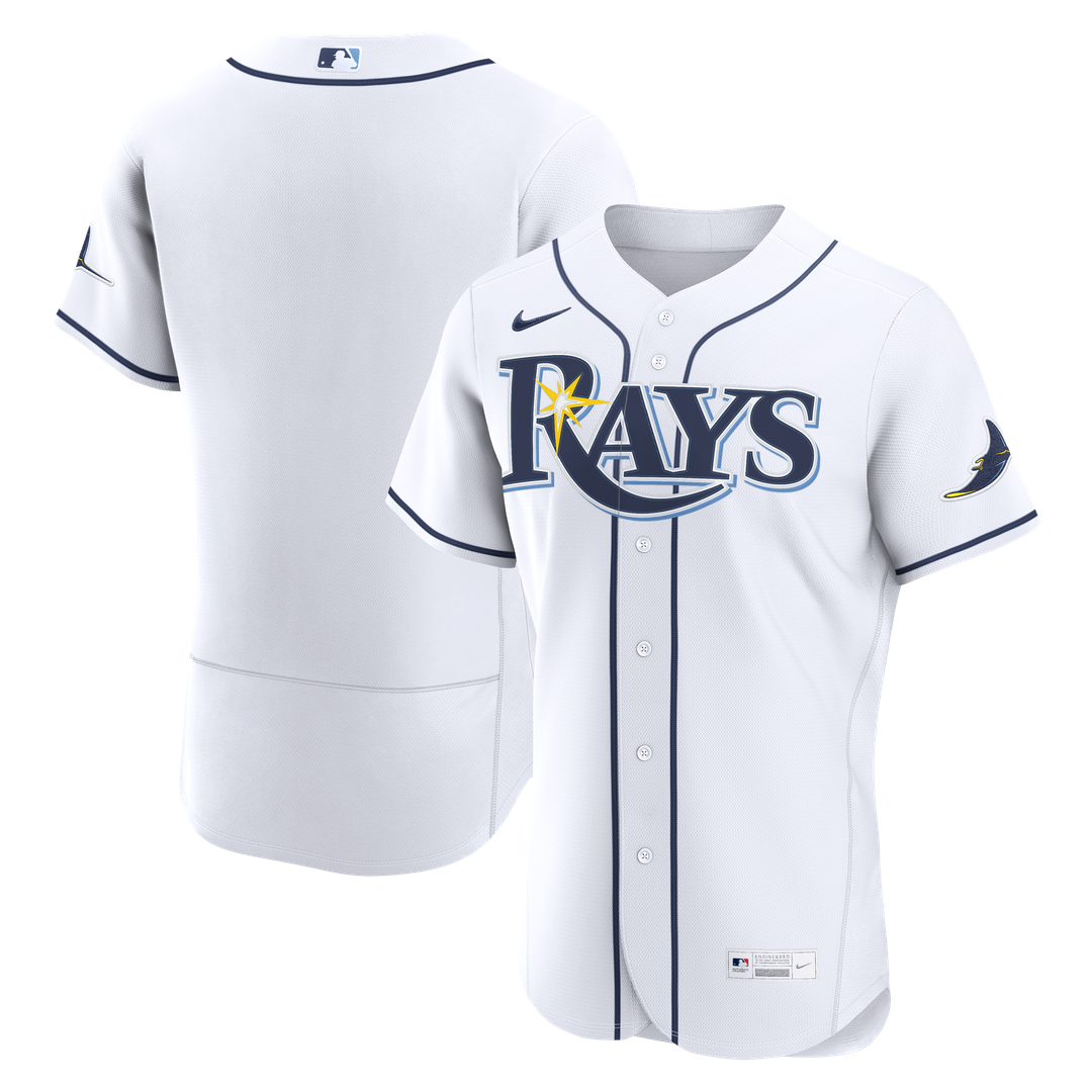 Men's Tampa Bay Rays Light Blue Alternate MLB Baseball Jersey - view 7