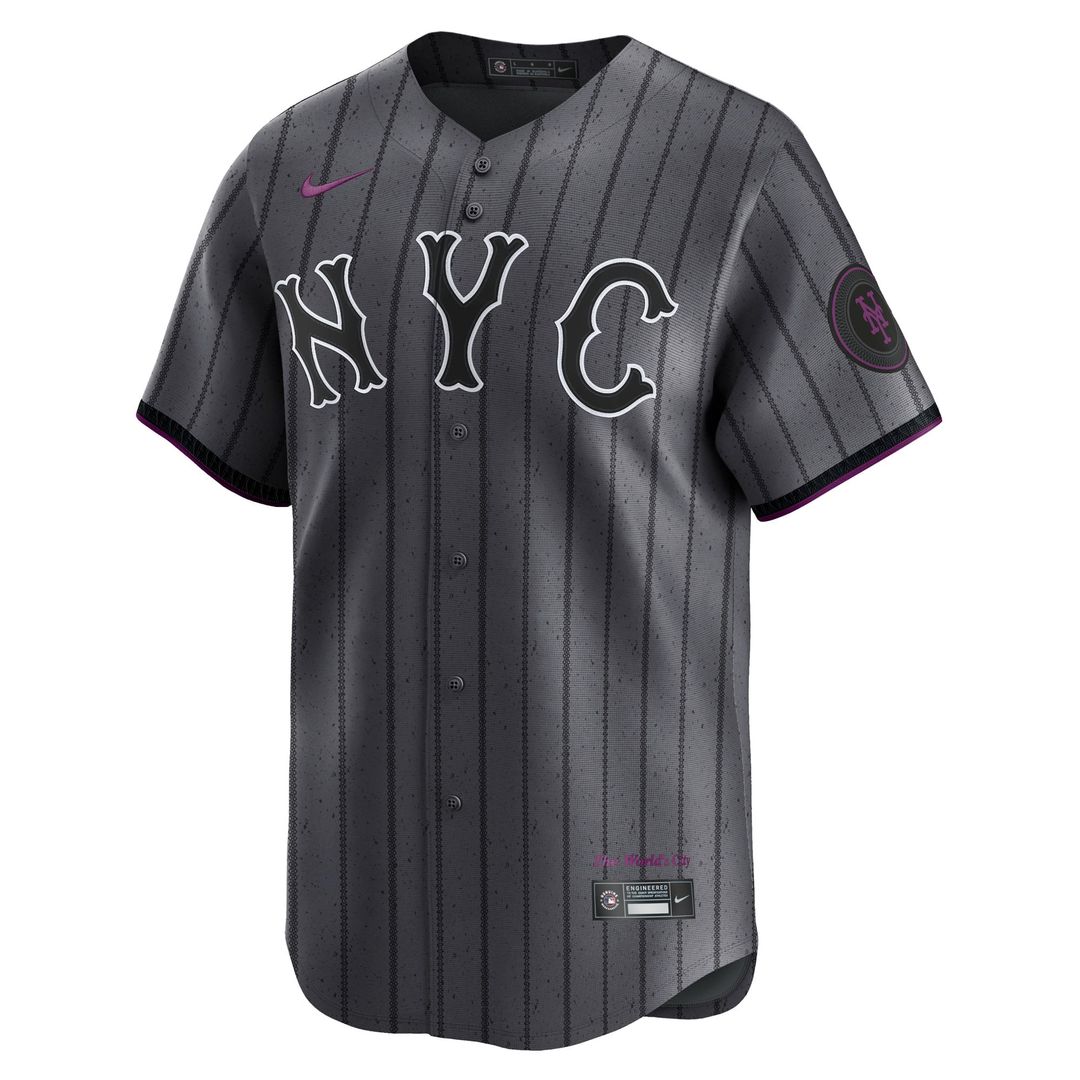 Men's New York Mets Juan Soto Gray City Connect Limited MLB Baseball Jersey - view 2