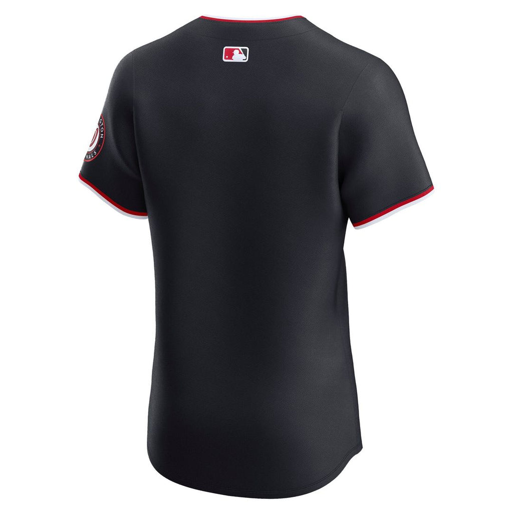 Men's Washington Nationals Navy Alternate Elite MLB Baseball Jersey - view 3