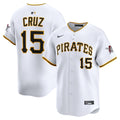 Men's Pittsburgh Pirates Oneil Cruz White Home Limited MLB Baseball Jersey - view 1