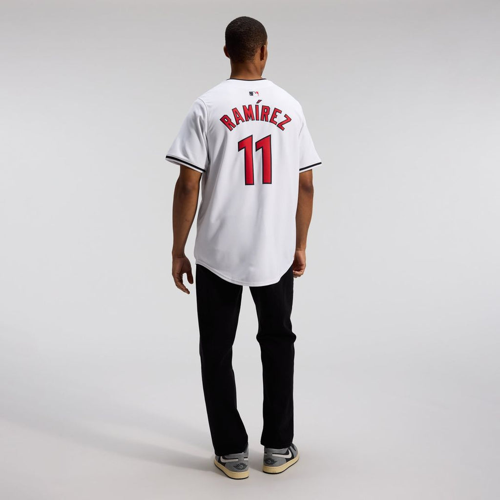 Men's Cleveland Guardians Jose Ramirez White Home Limited MLB Baseball Jersey - view 4