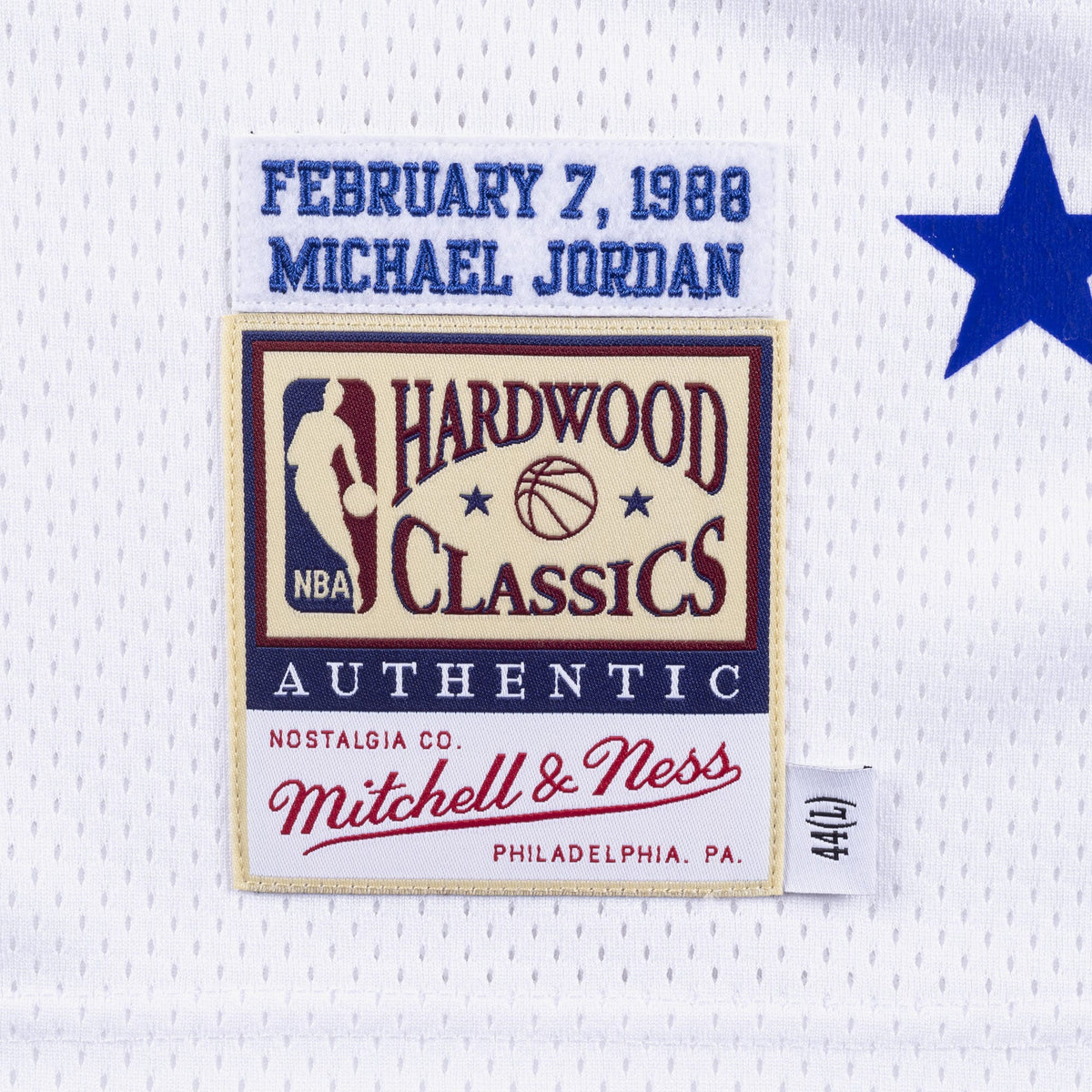 Men's NBA All-Star East Jersey Michael Jordan 1988 - view 4