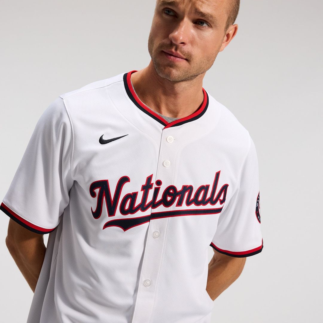Men's Washington Nationals Dylan Crews White Home Limited MLB Baseball Jersey - view 11