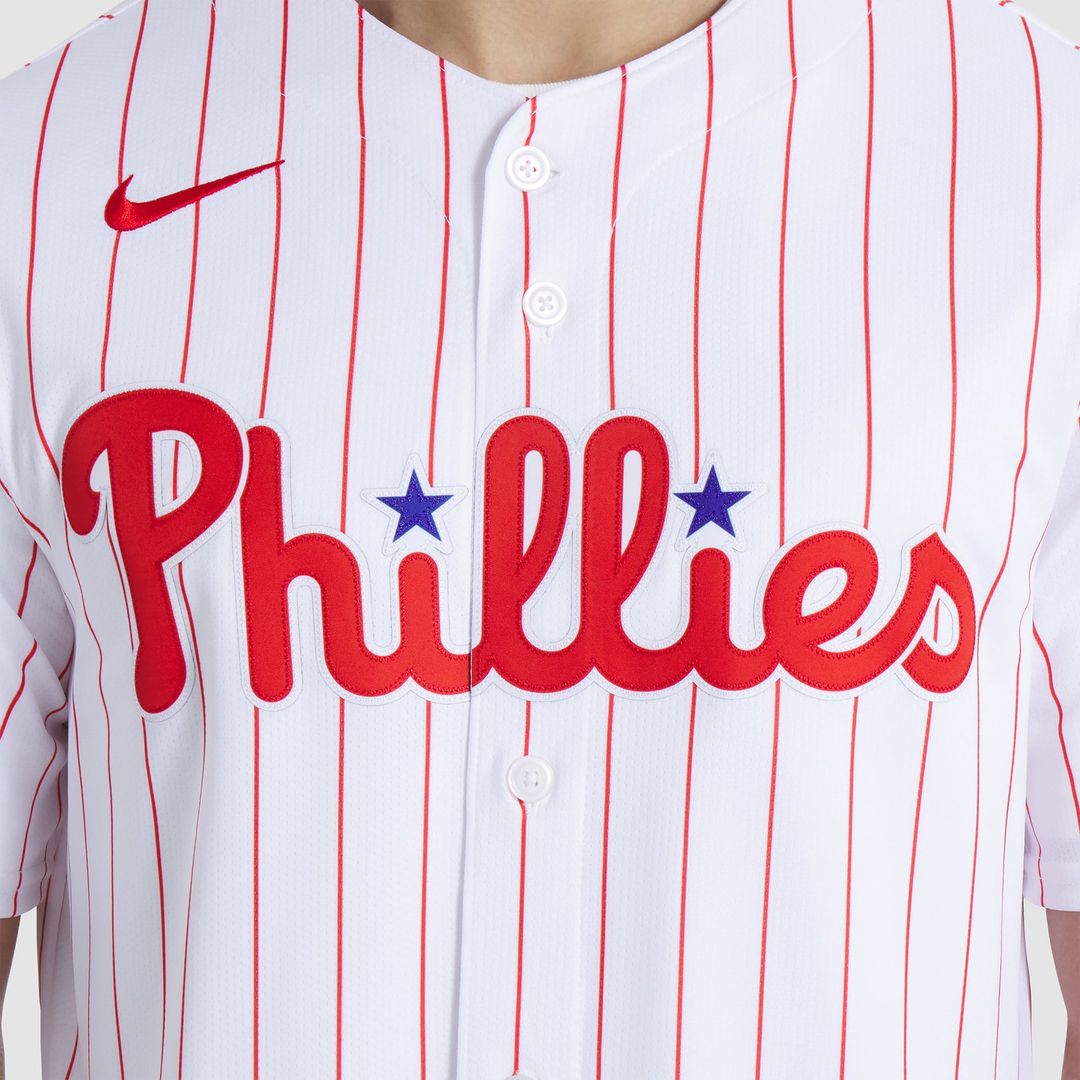 Men's Philadelphia Phillies Bryce Harper White Home Limited MLB Baseball Jersey - view 18