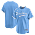 Men's Brooklyn Dodgers Light Blue Cooperstown Collection Limited MLB Baseball Jersey - view 1