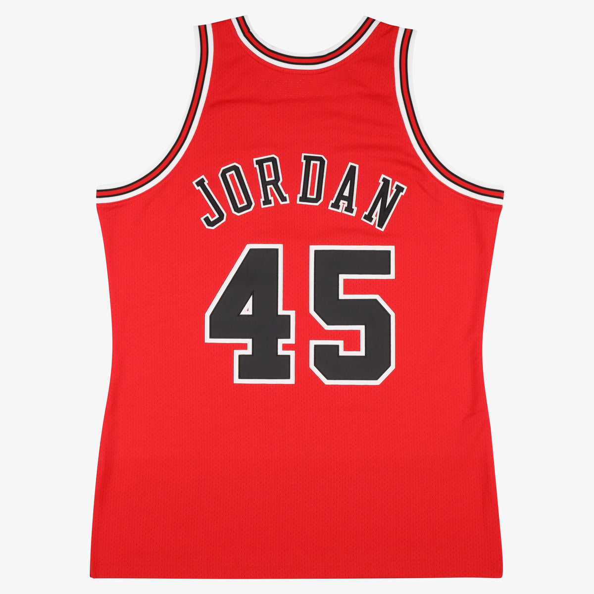 Men's Chicago Bulls Michael Jordan 1994-95 Road 45 NBA Basketball Jersey - Red - view 3