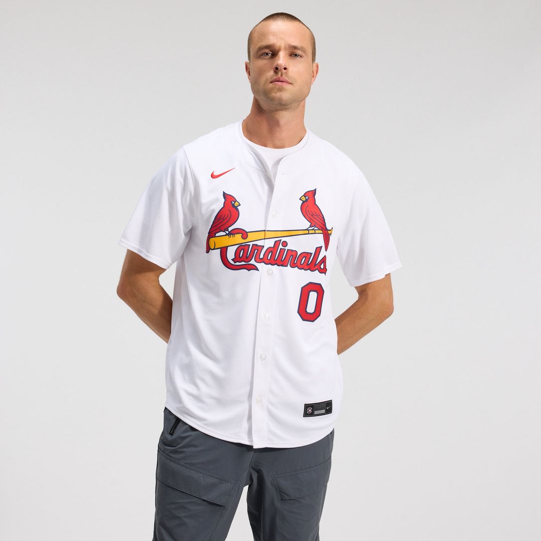Men's St. Louis Cardinals Masyn Winn White Home Limited MLB Baseball Jersey - view 3