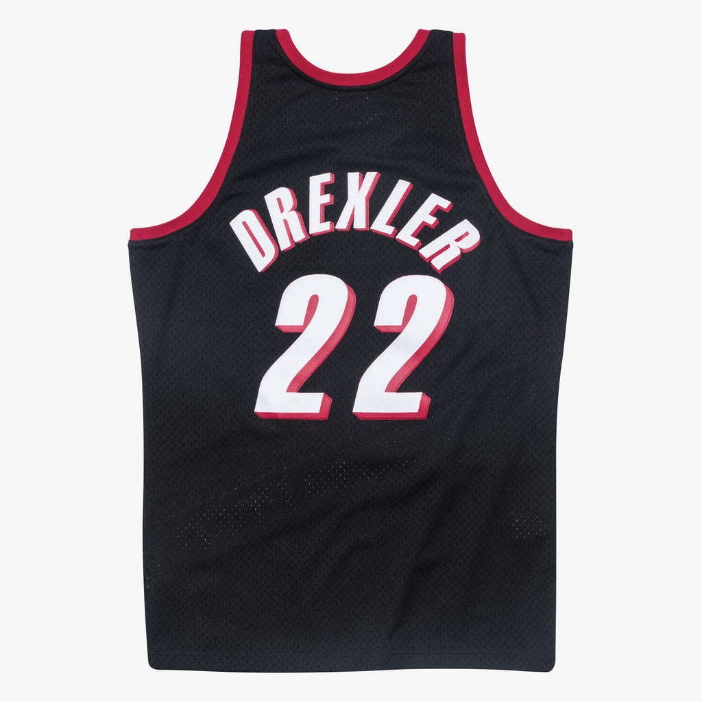 Men's Portland Trail Blazers Swingman NBA Basketball Jersey Clyde Drexler 1991-92 - view 3