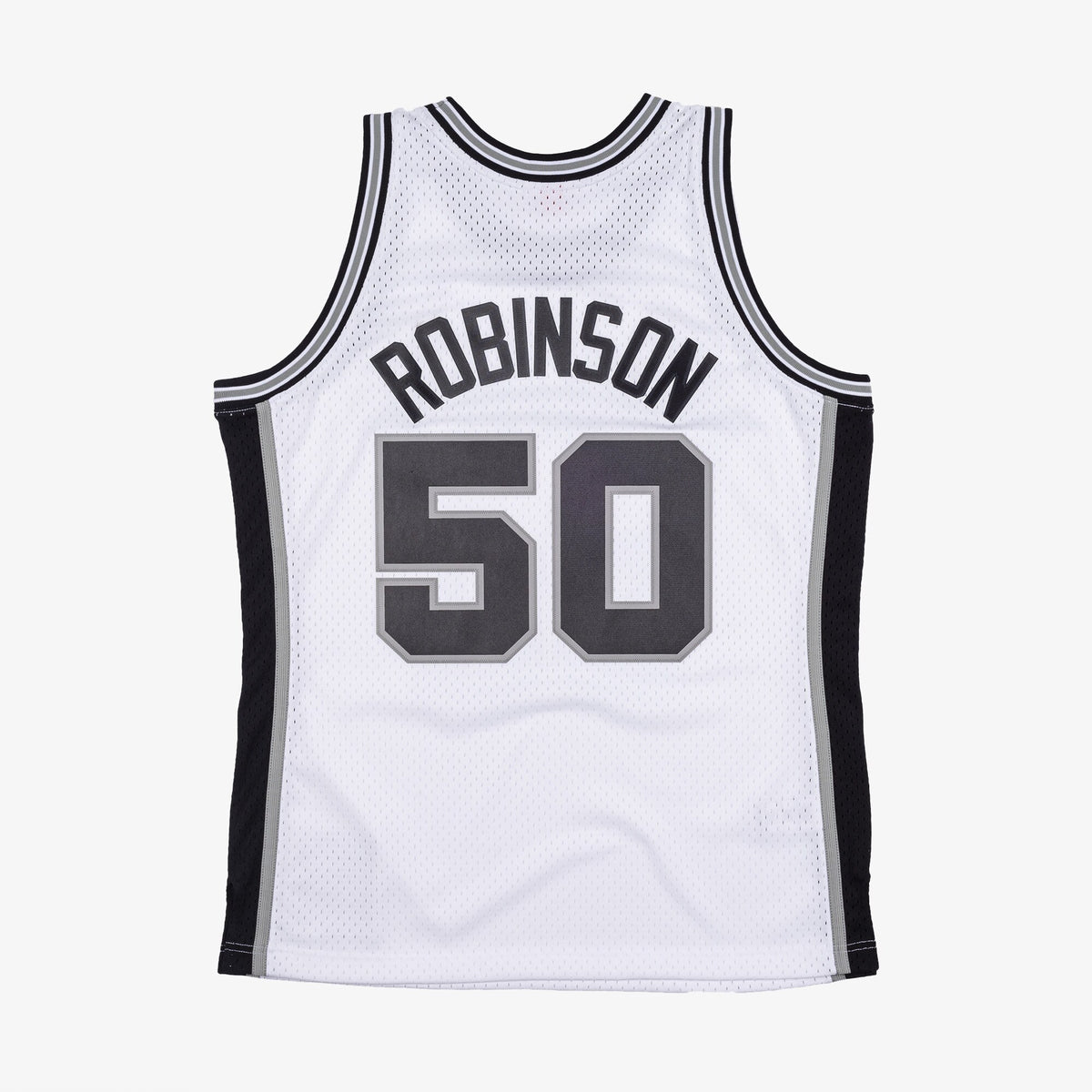 Men's San Antonio Spurs David Robinson 1998 Swingman NBA Basketball Jersey - White - view 4