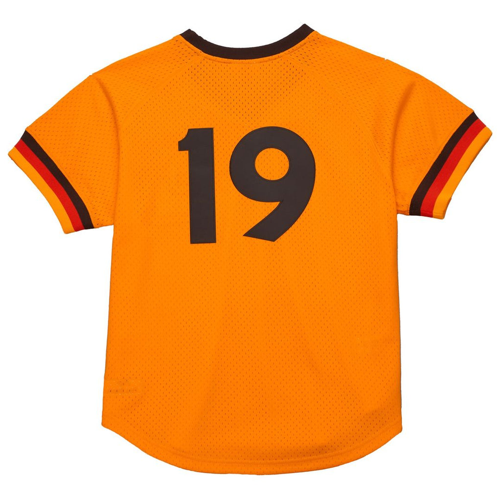 Men's San Diego Padres Tony Gwynn Gold Big & Tall Cooperstown Mesh Batting Practice MLB Baseball Jersey - view 3