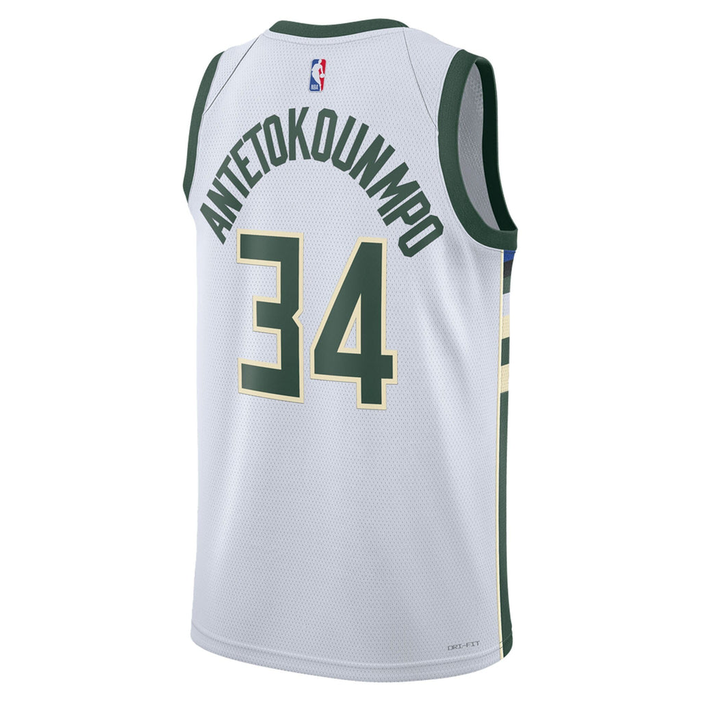 Men's Milwaukee Bucks NBA Association Swingman Jersey - Giannis Antetokounmpo - view 4
