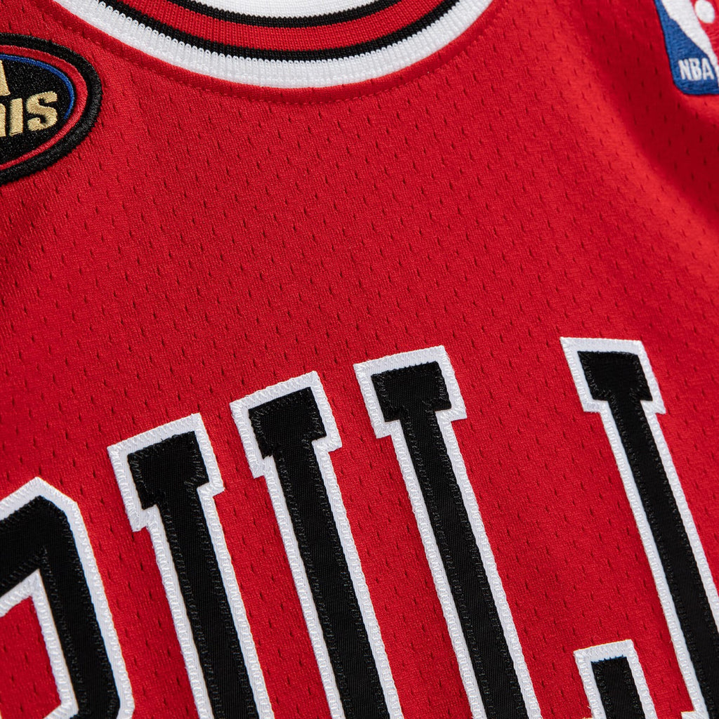 Men's Chicago Bulls NBA Basketball Jersey Road Finals Michael Jordan 1997-98 - view 4