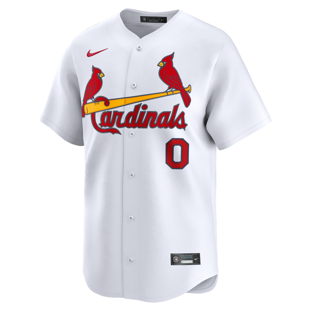 Men's St. Louis Cardinals Masyn Winn White Home Limited MLB Baseball Jersey - view 7