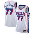 Unisex VJ Edgecombe Philadelphia 76ers Association Edition Swingman NBA Basketball Jersey - White - view 1