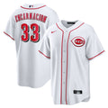 Men's Cincinnati Reds Christian Encarnacion-Strand White Home Replica MLB Baseball Jersey - view 1