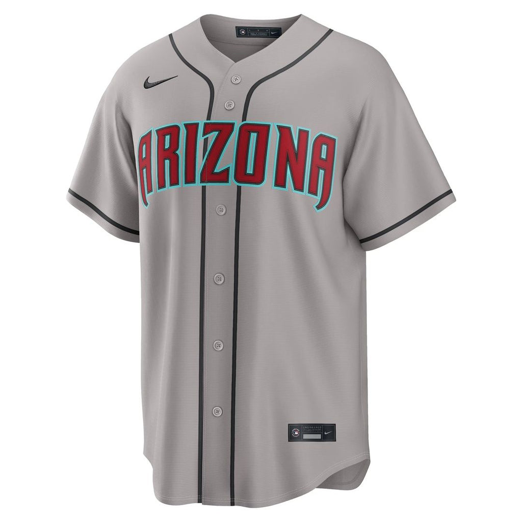 Men's Arizona Diamondbacks Corbin Carroll Crimson Alternate 2 Replica MLB Baseball Jersey - view 35