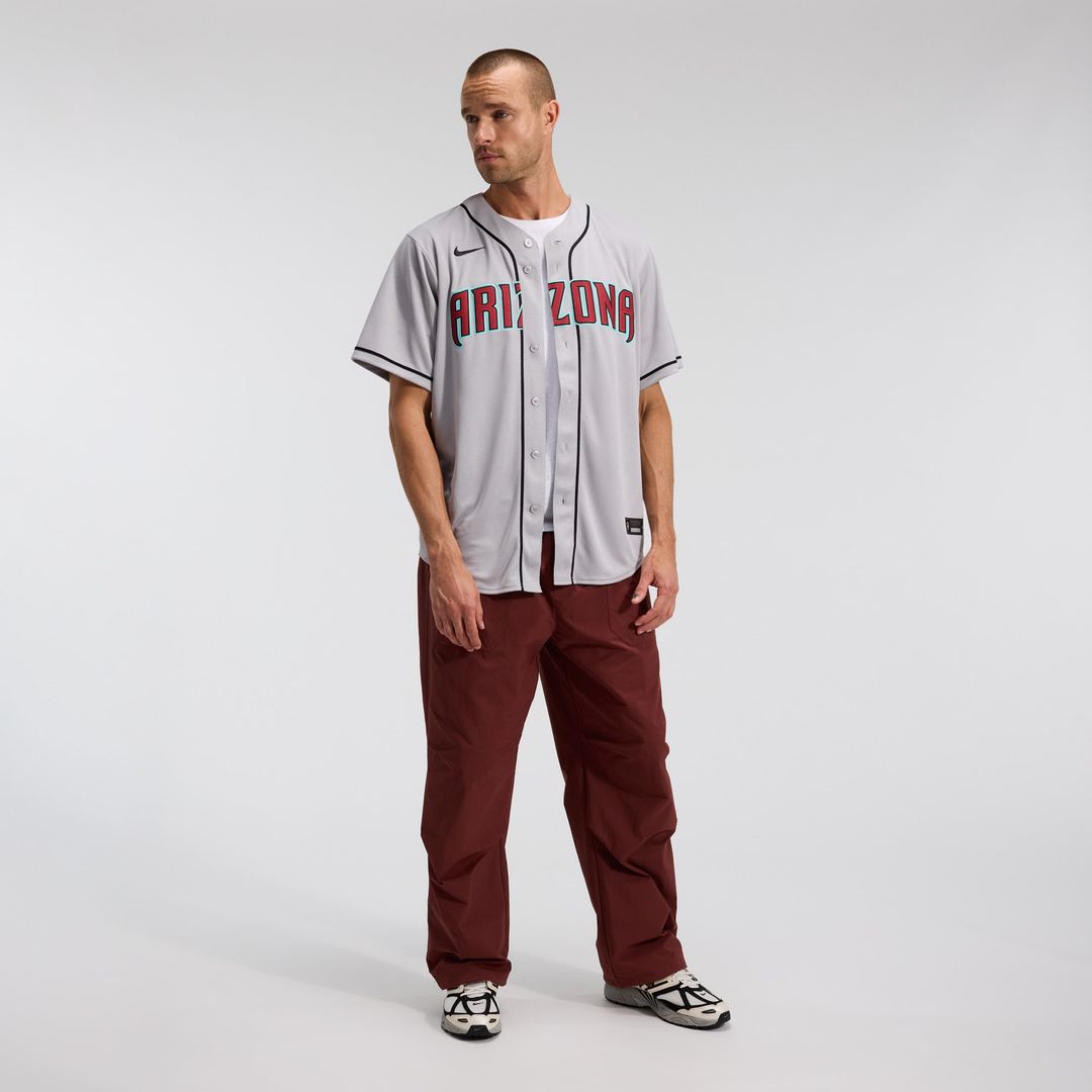 Men's Arizona Diamondbacks Corbin Carroll Crimson Alternate 2 Replica MLB Baseball Jersey - view 33