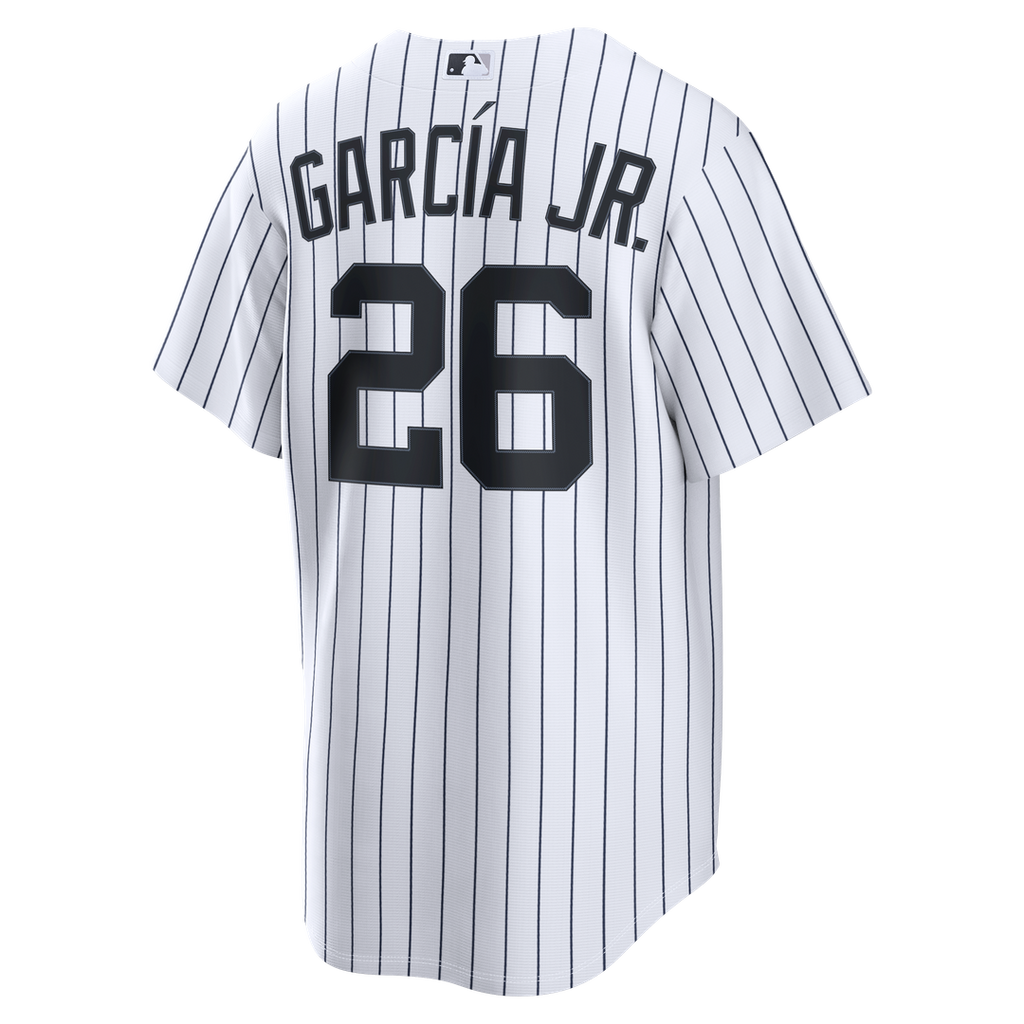 Men's New York Yankees Luis García Jr. White Home Replica MLB Baseball Jersey - view 5