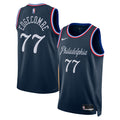 Unisex VJ Edgecombe Philadelphia 76ers 2025/26 City Edition Swingman NBA Basketball Jersey - Navy - view 1