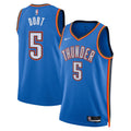 Unisex Luguentz Dort Oklahoma City Thunder Icon Edition Swingman NBA Basketball Jersey - Blue - view 1