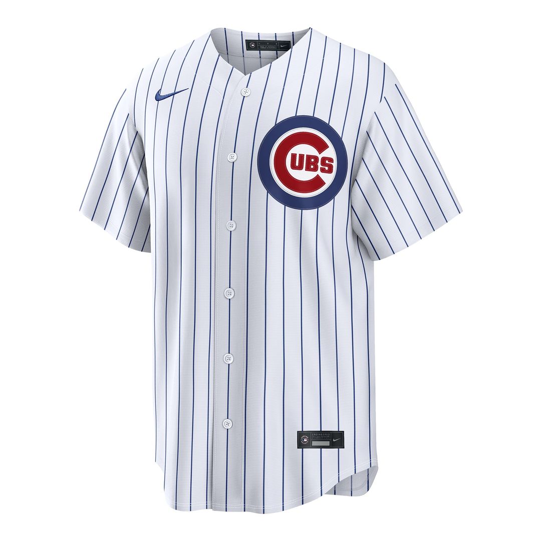 Men's Chicago Cubs Carson Kelly White Home Replica MLB Baseball Jersey - view 2