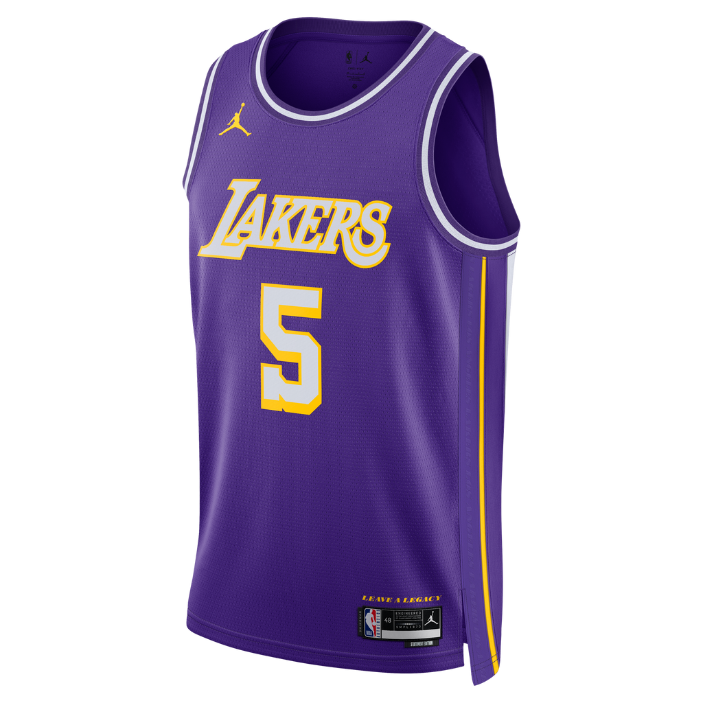 Unisex Quentin Grimes Los Angeles Lakers Statement Edition NBA Basketball Jersey - Purple - view 3