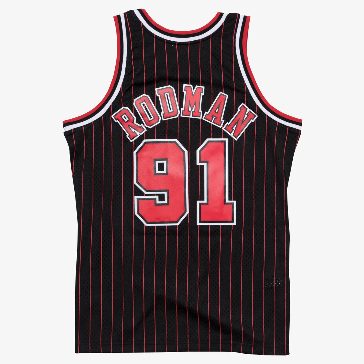 Men's Chicago Bulls Swingman NBA Basketball Jersey Alternate Dennis Rodman 1995-96 - view 3