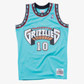 Men's Vancouver Grizzlies Swingman NBA Basketball Jersey Mike Bibby 1998-89 - view 1