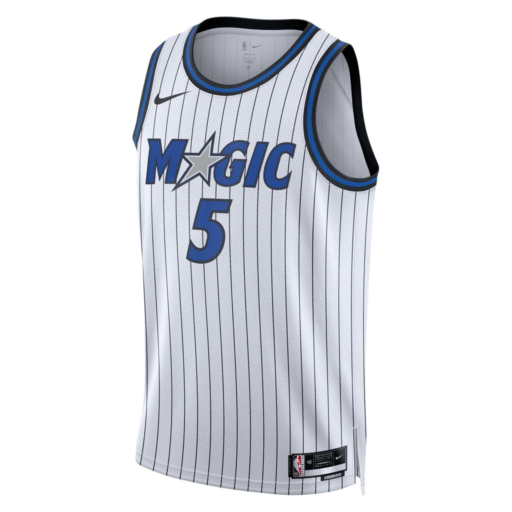 Unisex Paolo Banchero Orlando Magic Replica Association Edition Swingman NBA Basketball Jersey - White - view 3