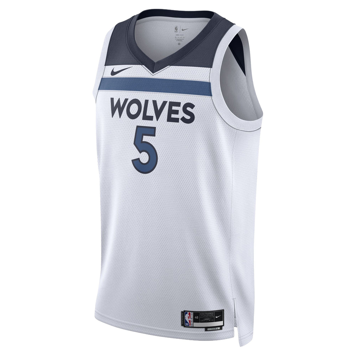 Unisex Anthony Edwards Minnesota Timberwolves Swingman NBA Basketball Jersey - Association Edition - view 3