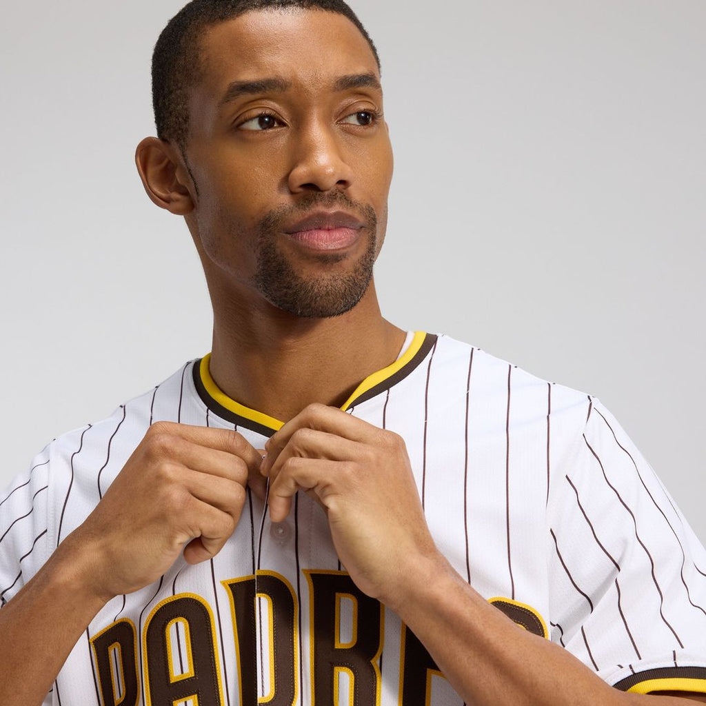 Men's San Diego Padres Fernando Tatis Jr. White Home Limited MLB Baseball Jersey - view 10