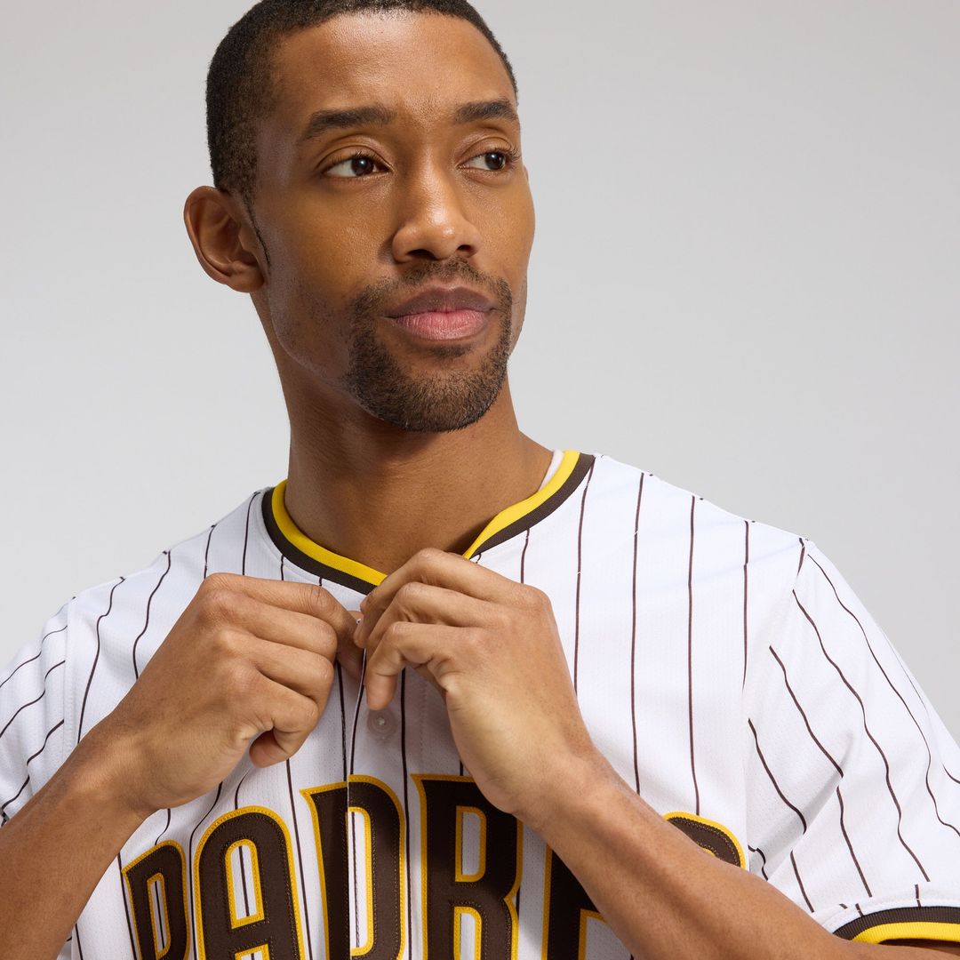 Men's San Diego Padres Fernando Tatis Jr. White Home Limited MLB Baseball Jersey - view 10
