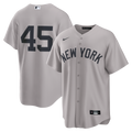 Men's New York Yankees Gerrit Cole Gray Road Replica MLB Baseball Jersey - view 1
