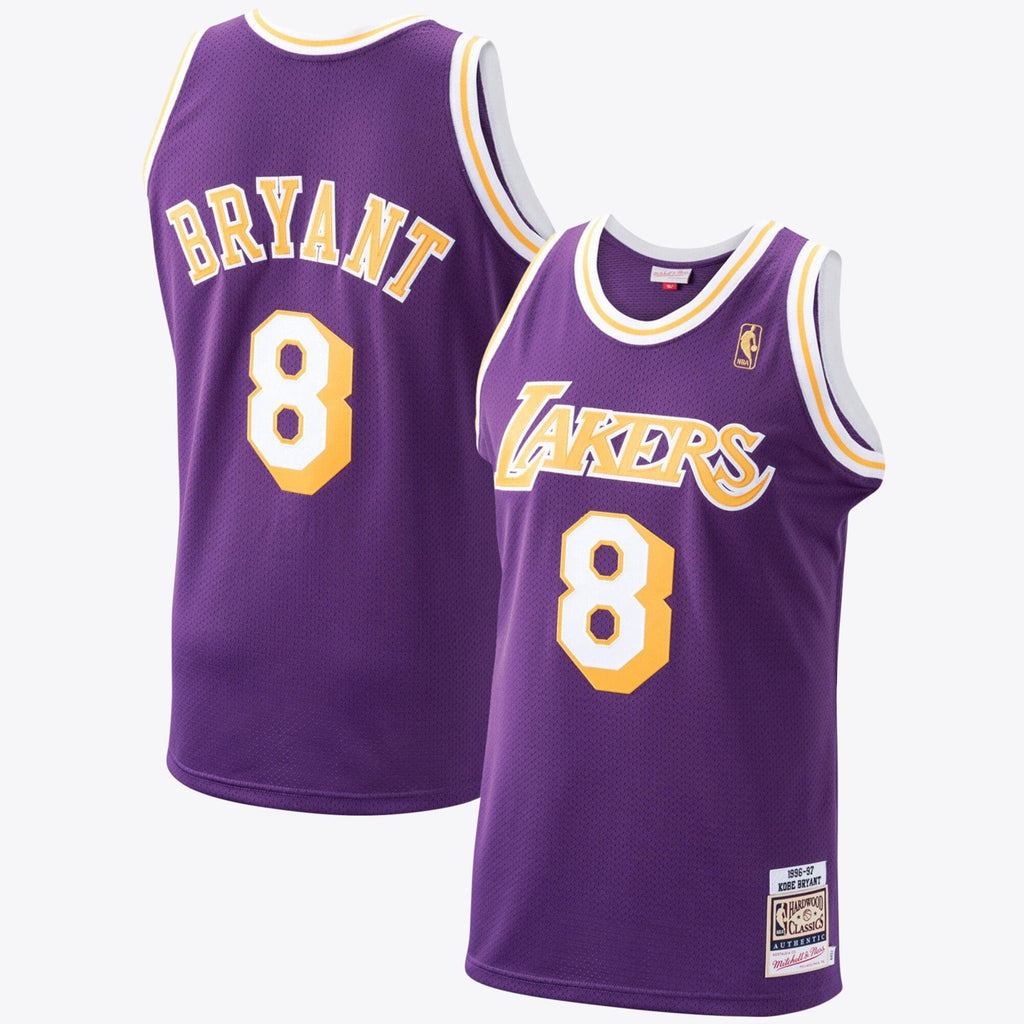 Men's Kobe Bryant Hardwood Classic 1996-97 NBA Basketball Jersey - Purple - view 1