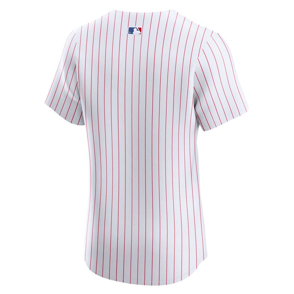 Men's Philadelphia Phillies White Home Elite MLB Baseball Jersey - view 3