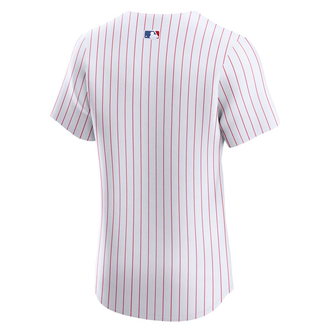 Men's Philadelphia Phillies White Home Elite MLB Baseball Jersey - view 3