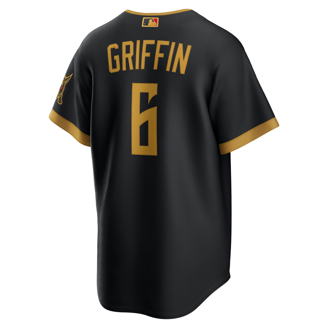 Men's Pittsburgh Pirates Konnor Griffin Black 2026 City Connect Stadium MLB Baseball Jersey - view 3