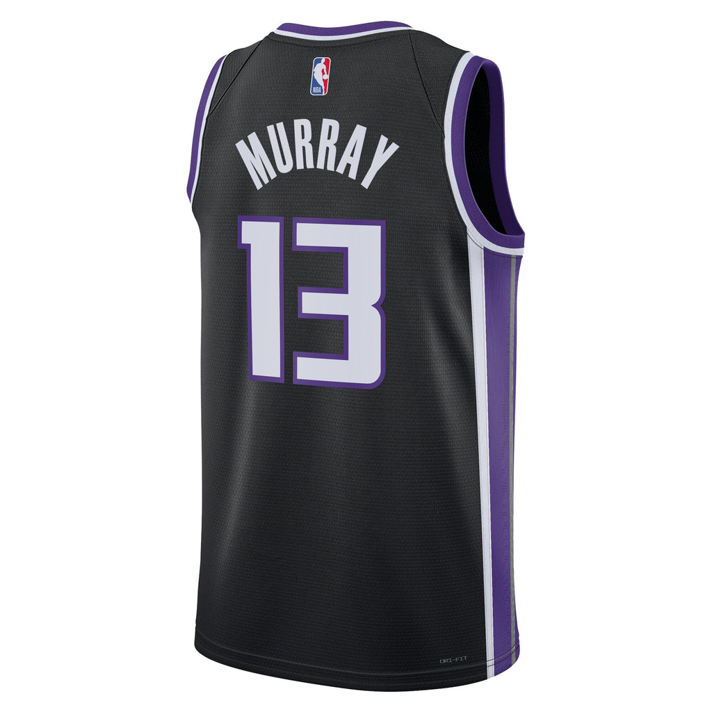 Unisex Keegan Murray Sacramento Kings Icon Edition Swingman NBA Basketball Jersey - Black - view 4