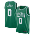 Unisex Jayson Tatum Boston Celtics Icon Edition Swingman NBA Basketball Jersey - Kelly Green - view 1