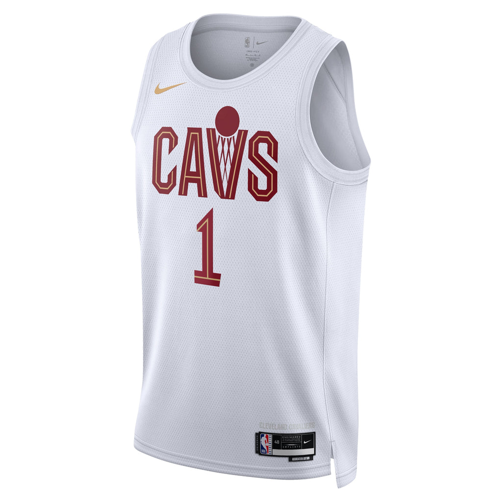 Unisex Max Strus Cleveland Cavaliers Association Edition Swingman NBA Basketball Jersey - White - view 3
