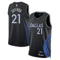 Unisex Daniel Gafford Dallas Mavericks 2025/26 City Edition Swingman NBA Basketball Jersey - Black - view 1