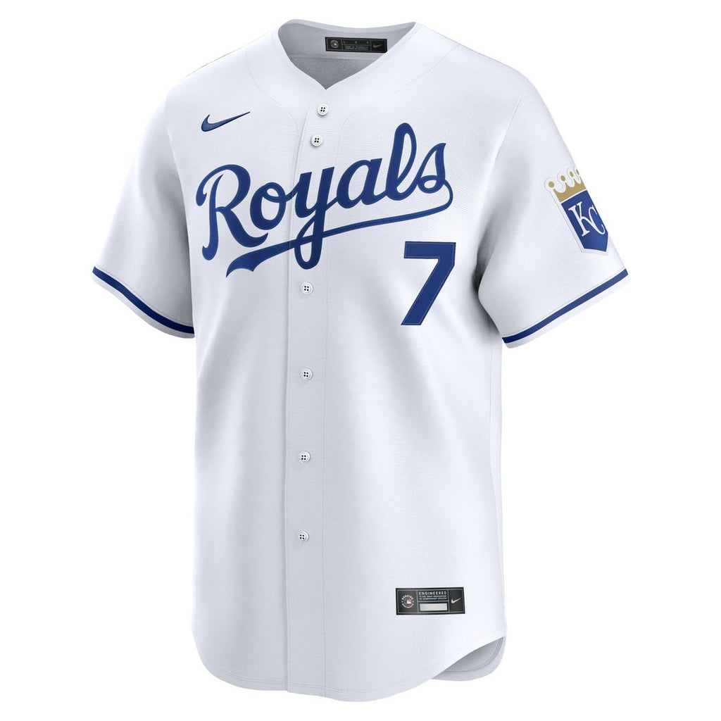 Men's Kansas City Royals Bobby Witt Jr. Light Blue Alternate Limited MLB Baseball Jersey - view 8