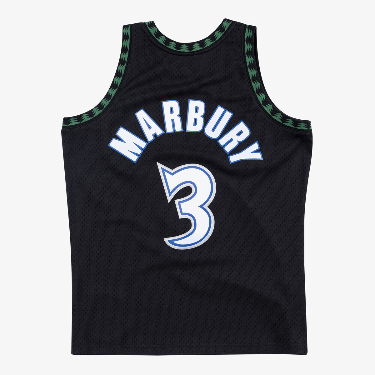Men's Minnesota Timberwolves Swingman NBA Basketball Jersey Alternate Stephon Marbury 1997-98 - view 3