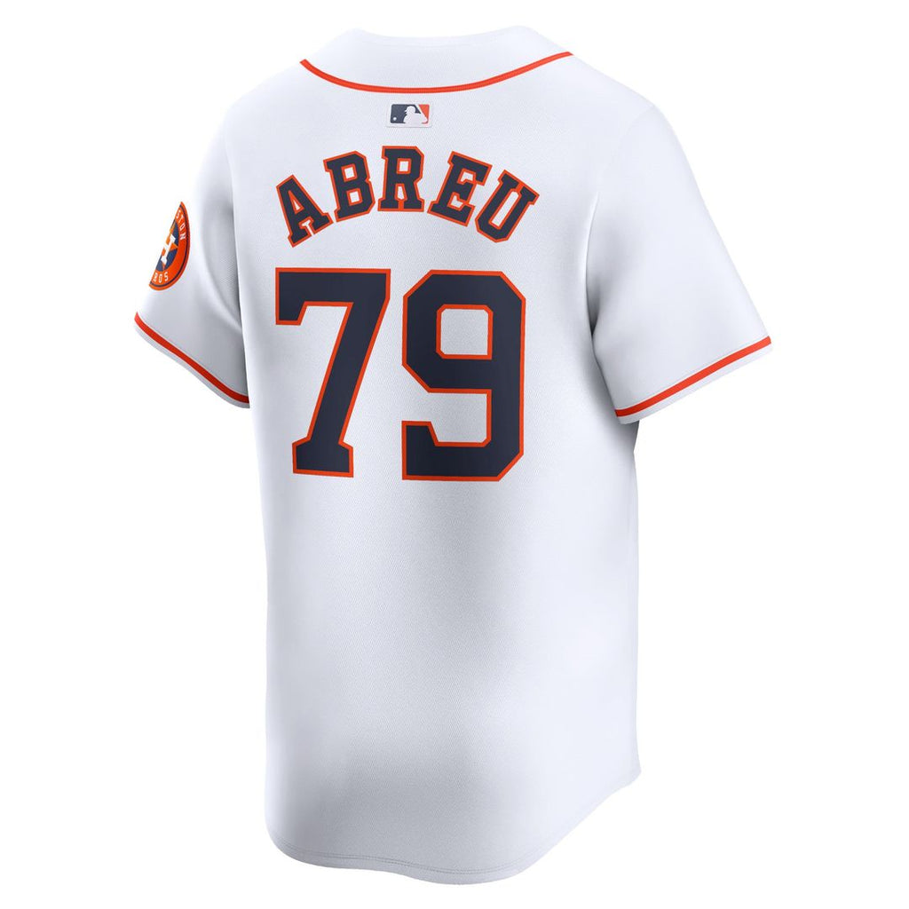 Men's Houston Astros Jose Abreu White Home Limited MLB Baseball Jersey - view 3