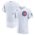 Men's Chicago Cubs White Home Sponsor Patch MLB Baseball Jersey - view 1